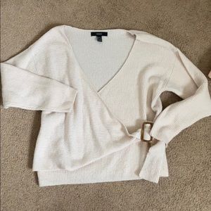 Forever 21 Wrap Front Sweater